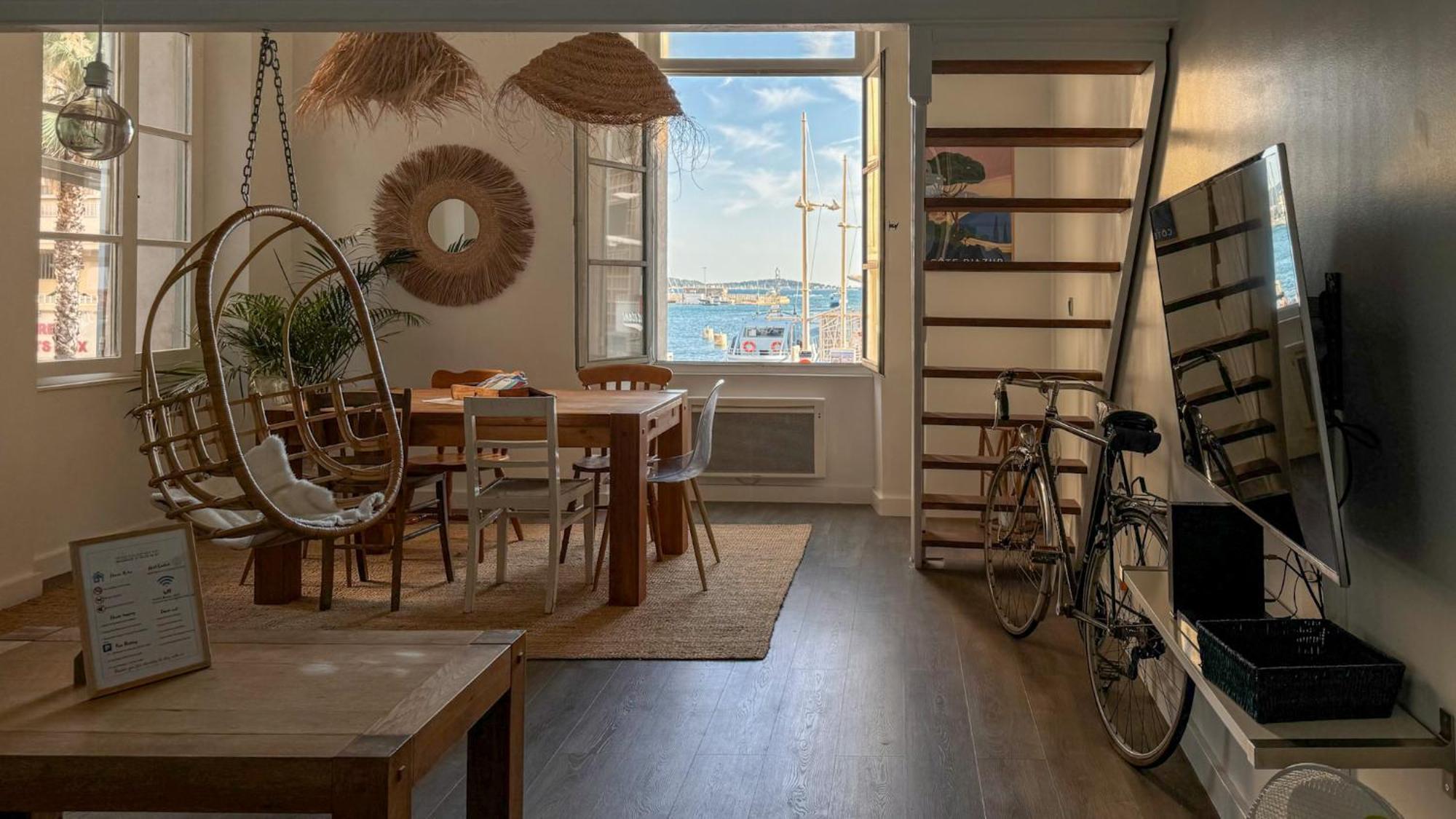 Apartment Elegant T3 Avec Vue Sur Le Port De